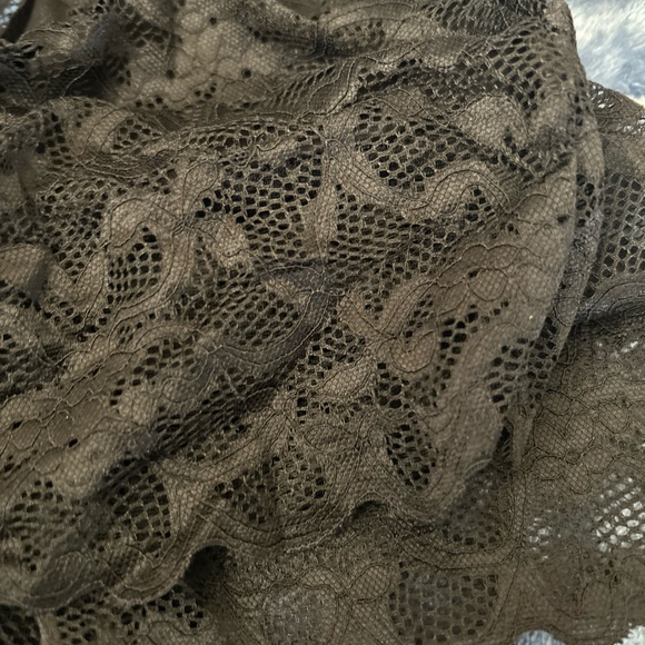 Lingerie Set Black Lace Bralette Bra Matching Panties Waist Fit sexy pick size - Picture 10 of 10